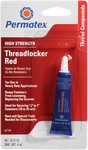 PERMATEX® High Strength Threadlocker Red  6 mL tub